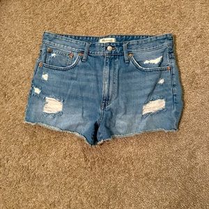 Madewell Relaxed Denim Shorts